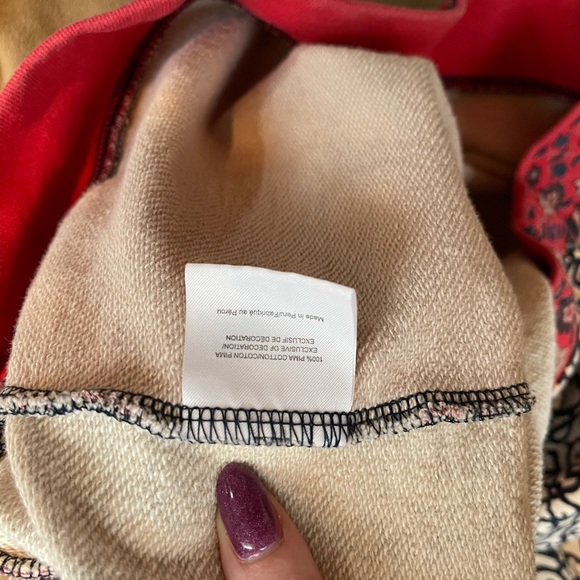 Tory Burch SZ XS Multi Pattern Pullover! - Picture 9 of 11